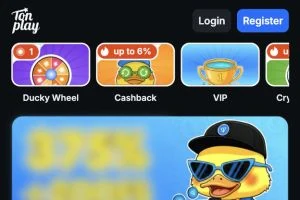 Tonplay Casino sur mobile — connexion, inscription et bonus